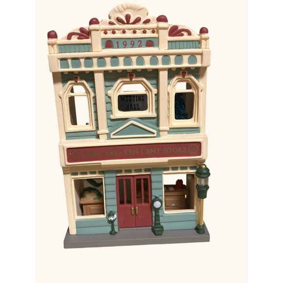 Hallmark Keepsake Ornament Five-And-Ten-Cent Store From 1992 Nostalgic Houses - Picture 7 of 11